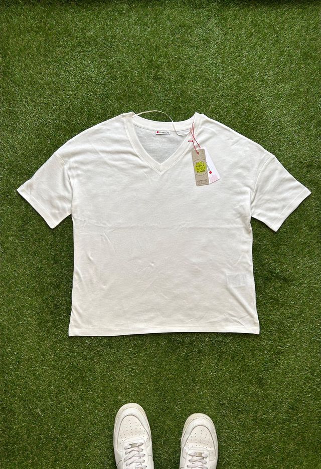 Street One Camiseta Punto Verano Blanca