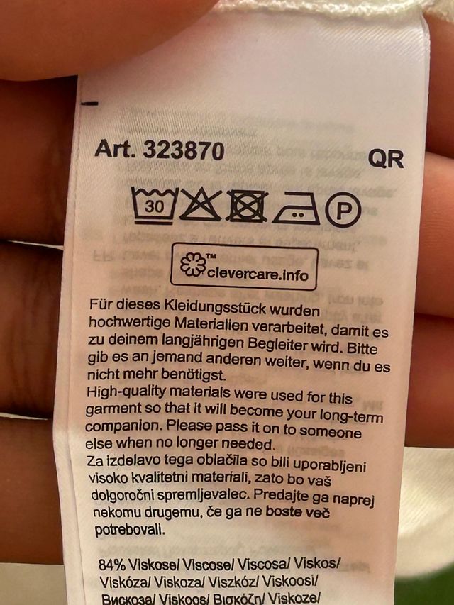 Street One Camiseta Punto Verano Blanca