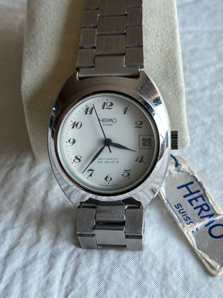 Remate final Reloj Hermo Suisse automático ETA
