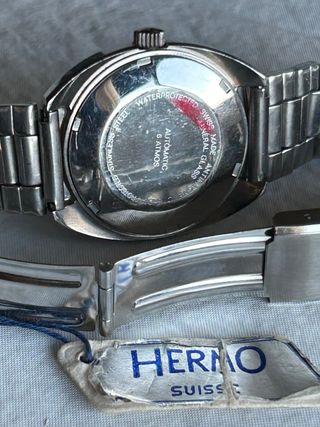 Remate final Reloj Hermo Suisse automático ETA
