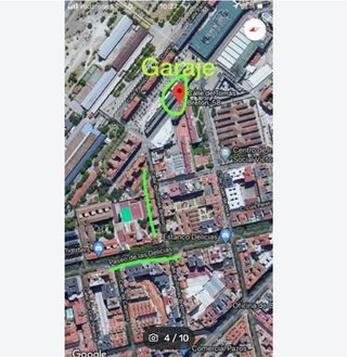 Garaje en venta en Delicias en Madrid