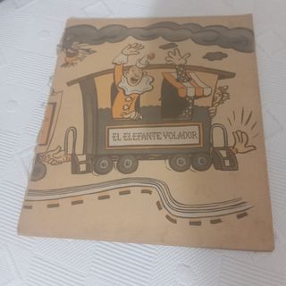 Libro antiguo El Elefante Volador