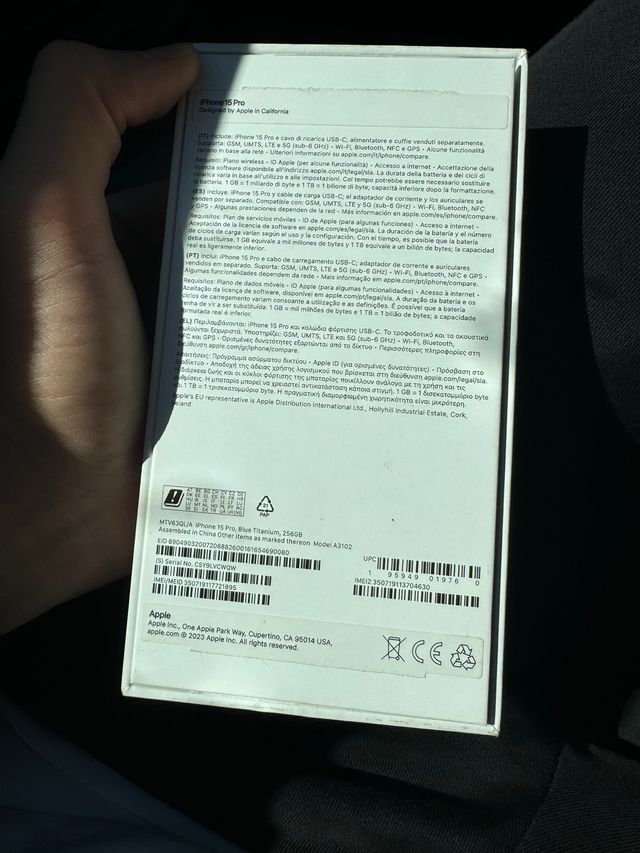 iPhone 15 Pro Azul Marino