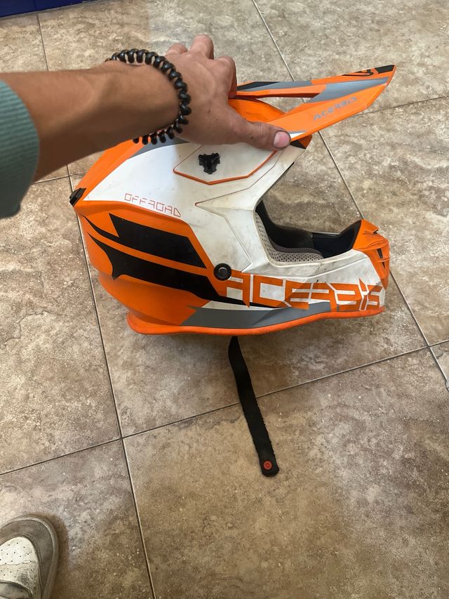 Casco Acerbis Off Road Naranja 