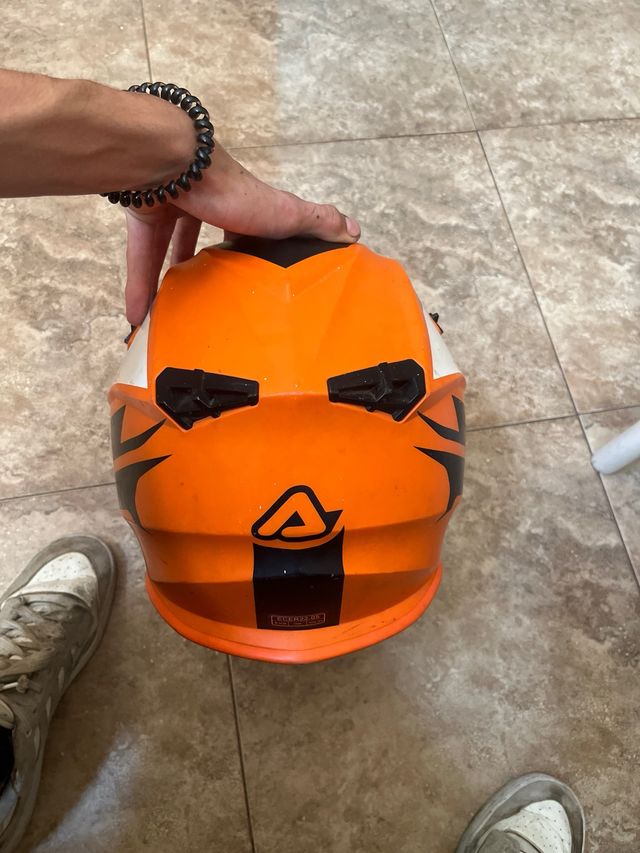 Casco Acerbis Off Road Naranja 