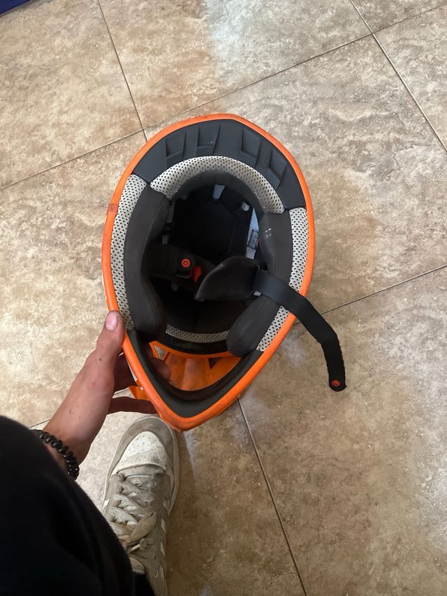 Casco Acerbis Off Road Naranja 