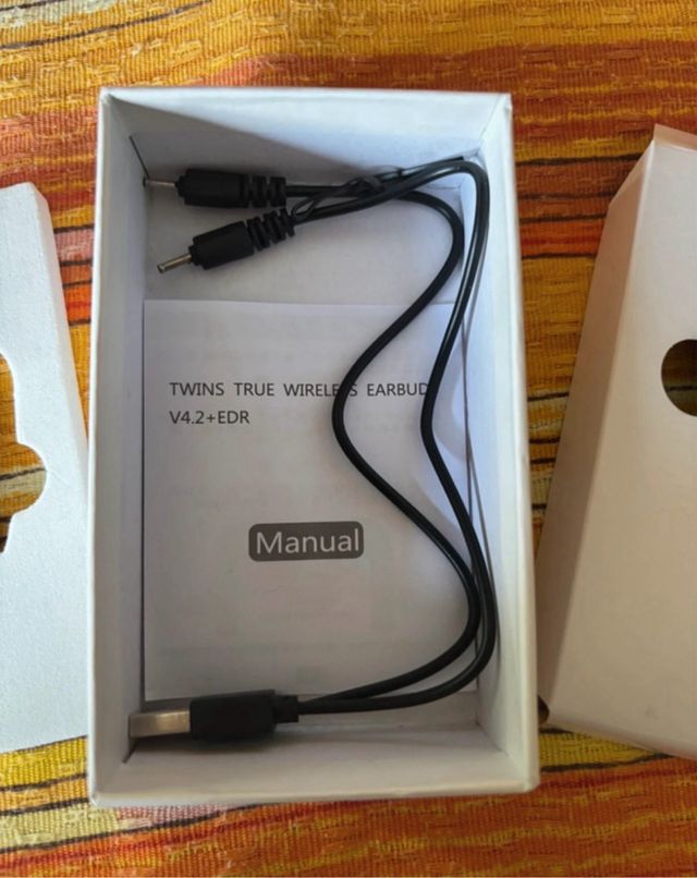 Auricolari Wireless i7 TWS Bluetooth Neri