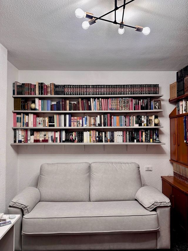 Sofá Cama Gris Tela #sofacama