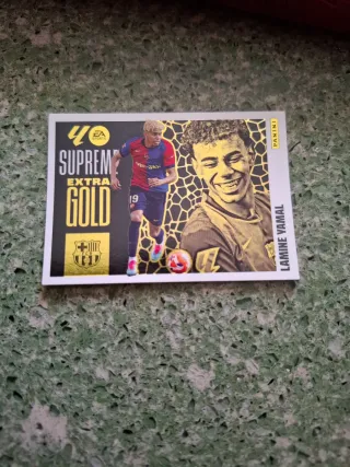Cromo Lamine Yamal Extra Gold Panini
