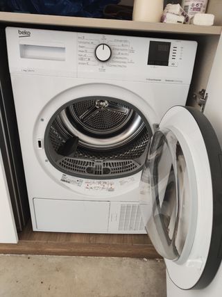 Secadora BEKO DS 8512 CX, Bomba de calor, 8 kg