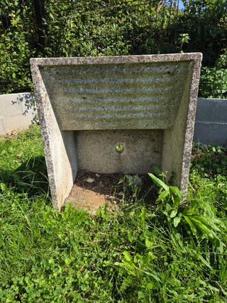 Pilon de piedra blanca 