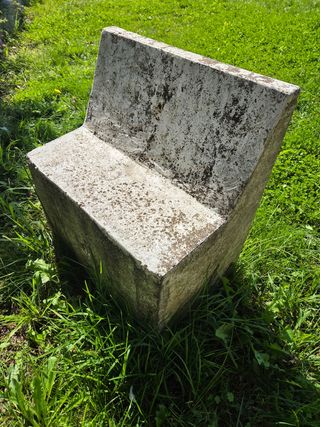 Pilon de piedra blanca 