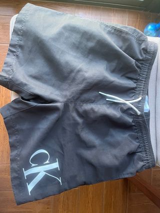 Bañador Calvin Klein Negro Talla 14-16