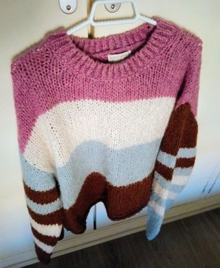 Jersey mujer talla L multicolor
