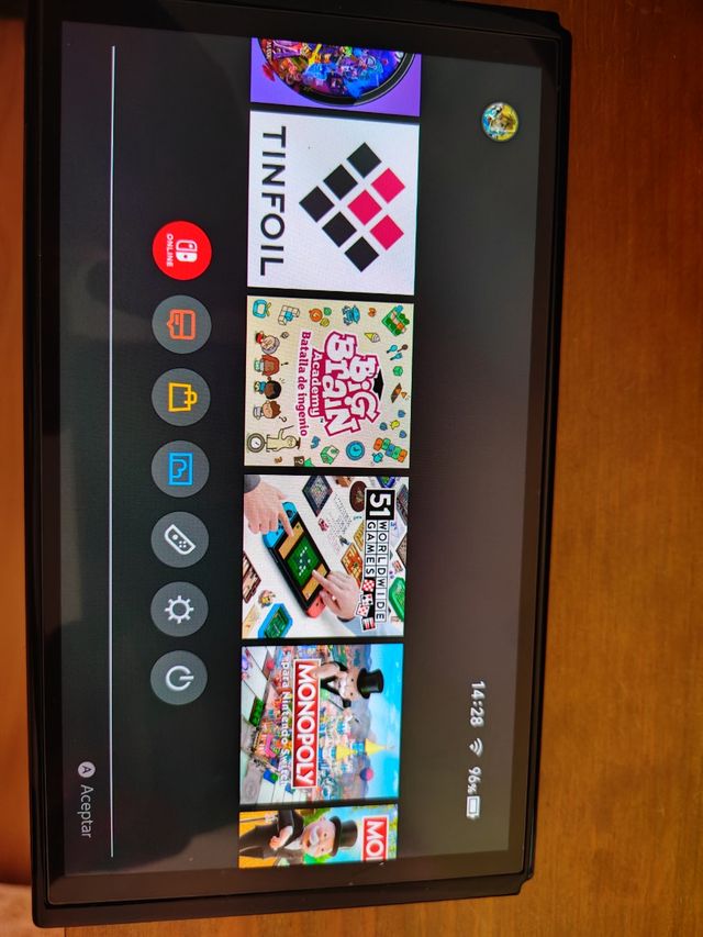 Nintendo Switch OLED con muchos juegos