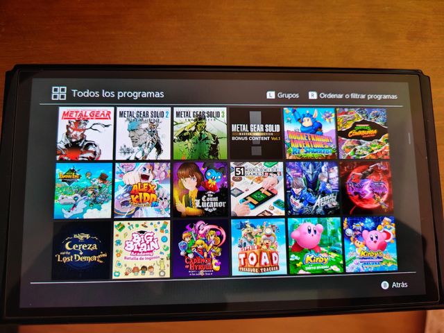 Nintendo Switch OLED con muchos juegos