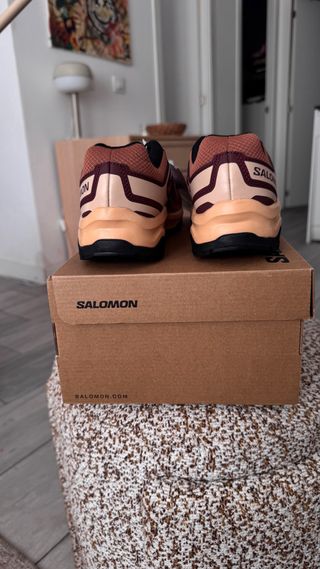 Zapatillas Salomon Talla 36 Marrón/Rosa