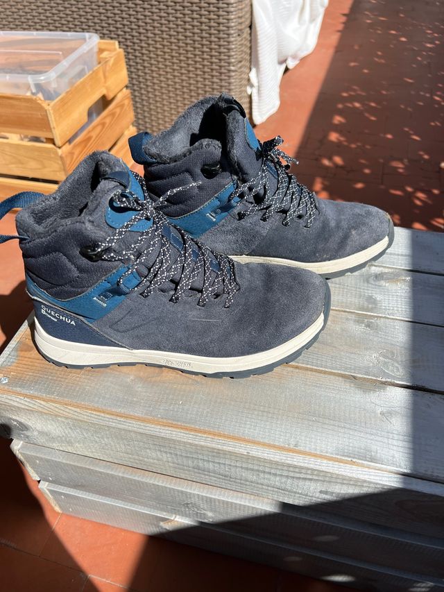 Botas de nieve y apreski piel impermeable Quechua