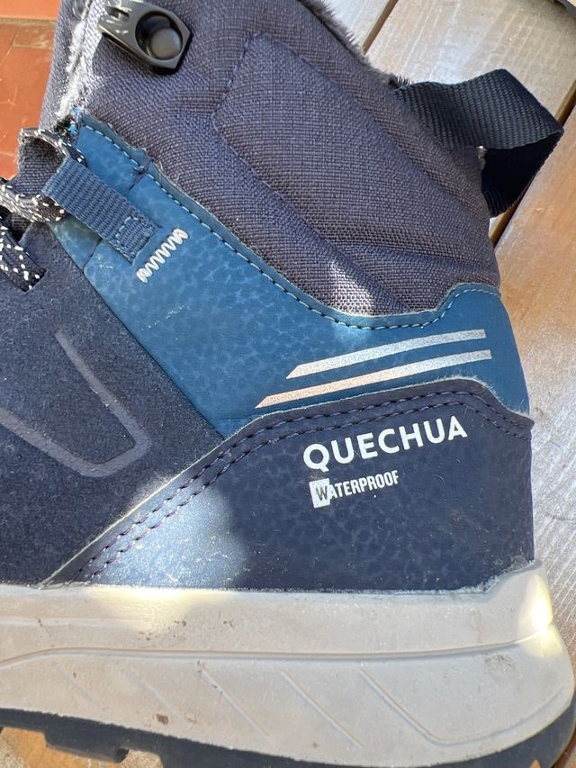 Botas de nieve y apreski piel impermeable Quechua
