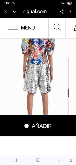 Camisa Desigual.Patchwork.Talla XL.sin estrenar