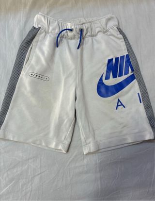Pantalón corto Nike Air blanco y azul