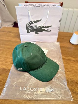Gorra Lacoste Verde
