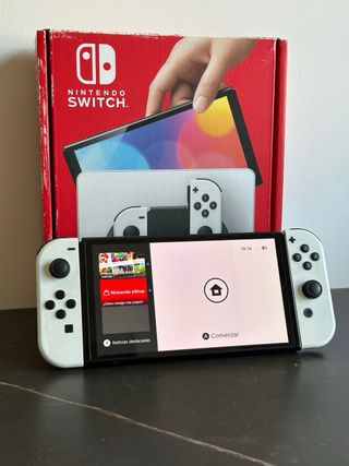 Nintendo Switch OLED Blanca