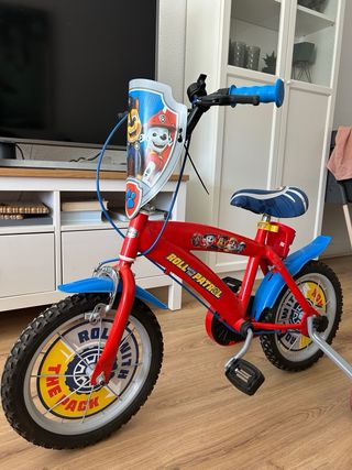 Bicicleta Patrulla Canina Niño