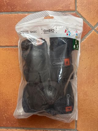 3 protecciones Oxelo Skate Talla S
