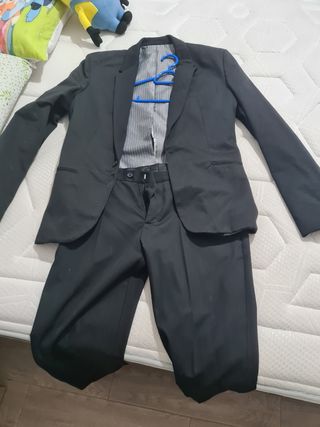 Traje de chaqueta negro hombre