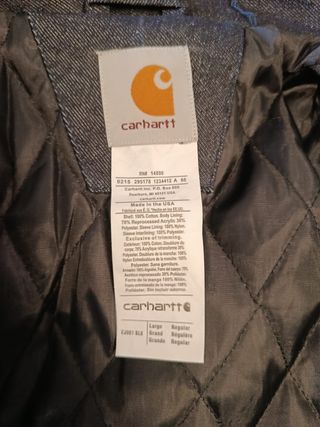 Carhart Black Jacket 