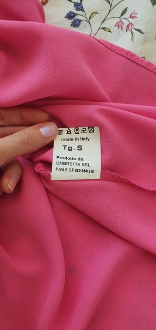 Camicia maniche corte rosa Facit S