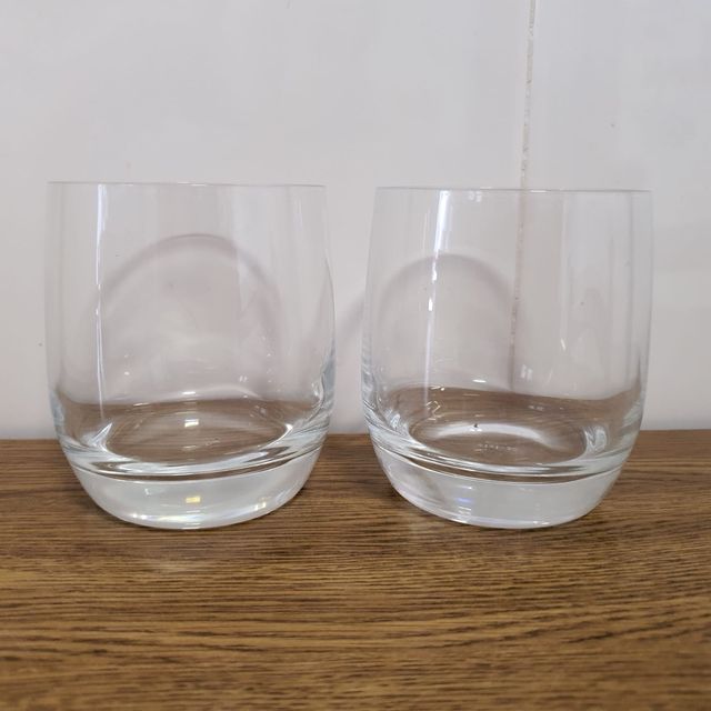 Set de 6 vasos de whisky de cristal