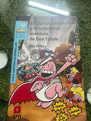 el capitán calzoncillos y la turbulenta aventura