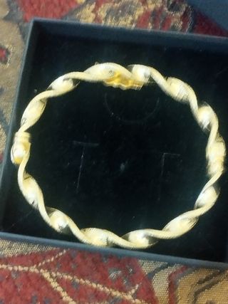 Pulsera Oro 18k Maciza 23cm pesa 8.4gr