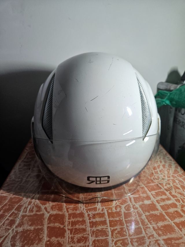 Casco integrale bianco