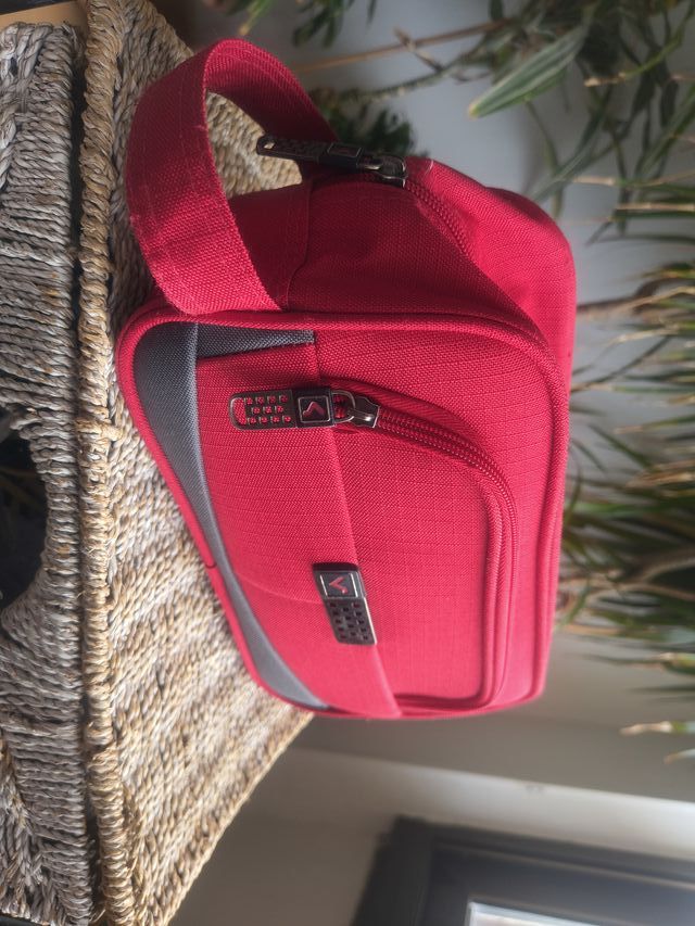 Neceser Valisa Rojo