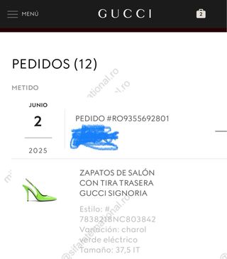 Zapatos de tacón Gucci verdes