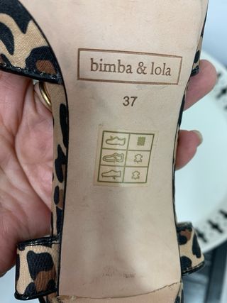 Tacones Bimba y Lola Animal Print Piel