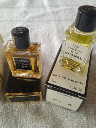 Set Miniaturas Chanel Eau de Toilette