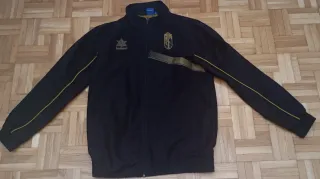 Chándal Granada Luanvi Negro y Dorado