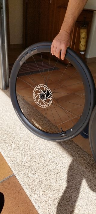 Llantas aluminio Giant Carretera como nuevas tubel