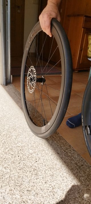 Llantas aluminio Giant Carretera como nuevas tubel