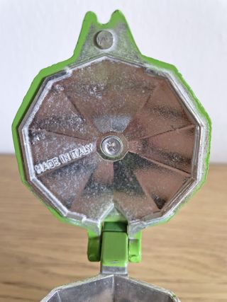 Caffettiera Moka verde Kelly Made in Italy