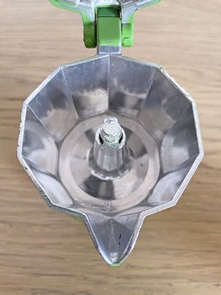 Caffettiera Moka verde Kelly Made in Italy