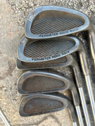 Conjunto de tacos de golfe vintage