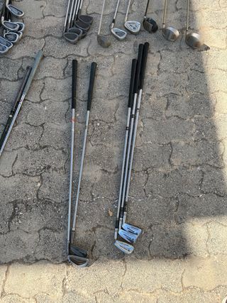 Conjunto de tacos de golfe vintage