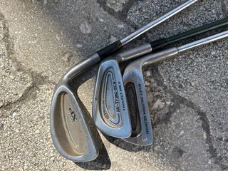 Conjunto de tacos de golfe vintage