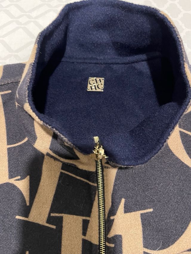 SCONTO!!! Poncho Lana Carolina Herrera Taglia Unica