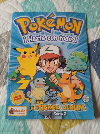 Álbum Pokémon Serie 2 Merlin